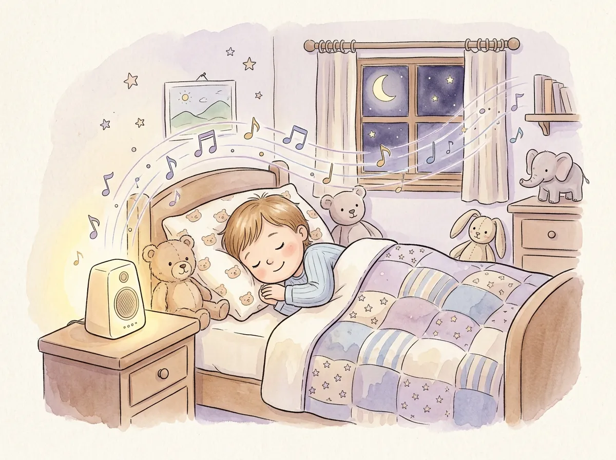 Night Night story view with voice narration audio player