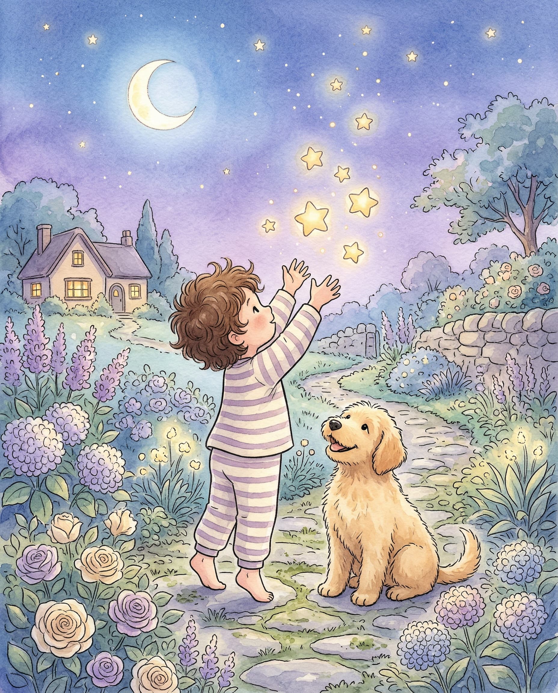 Personalized Bedtime Story — Starring your little one, written in 30 seconds.