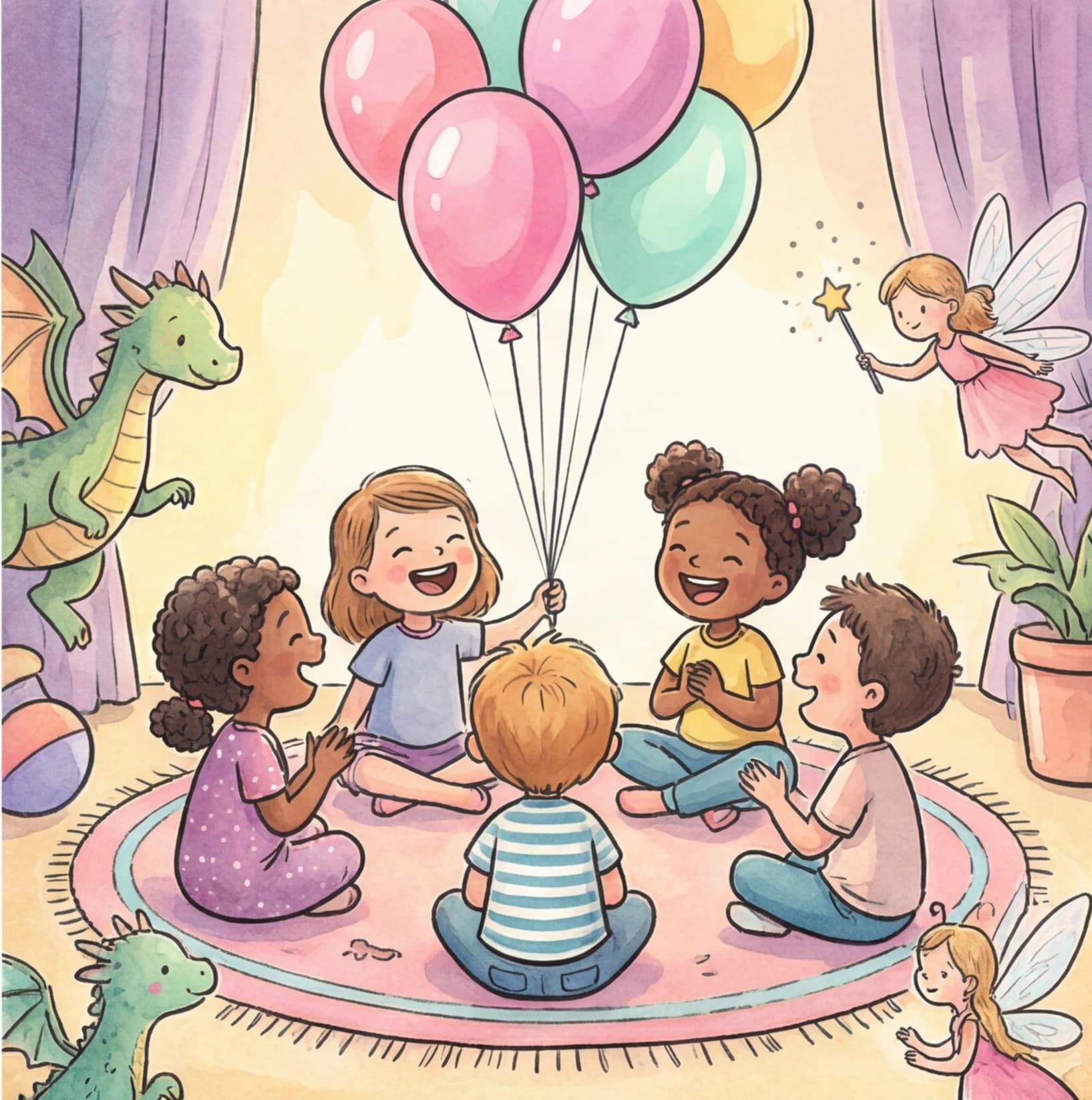 A printable birthday party gift card