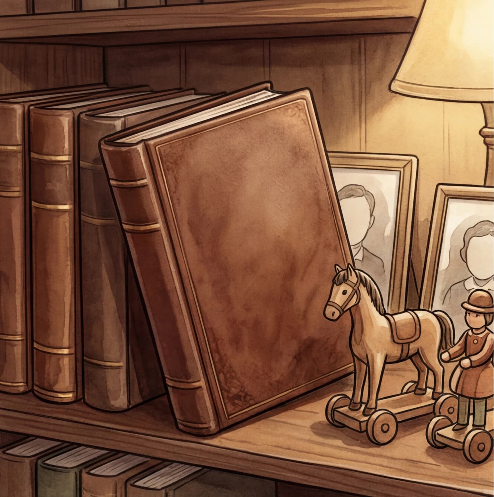 A hardcover keepsake of a personalized bedtime story