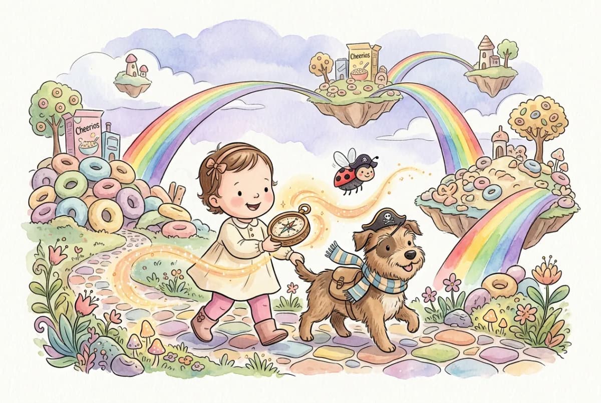 Storybook illustration page 2