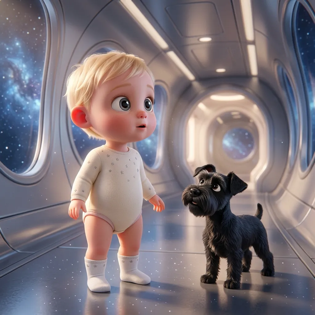 Noelle's Starship of Brave New Things — Cinematic style example